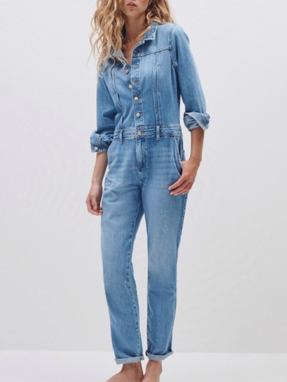 Own. Denim Jumpsuit Size 8
